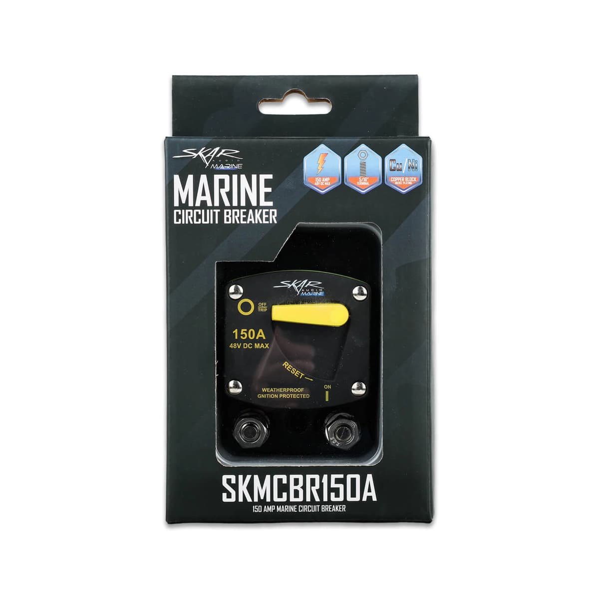 SKMCBR150A | 150 Amp Marine Grade Circuit Breaker - Image 5