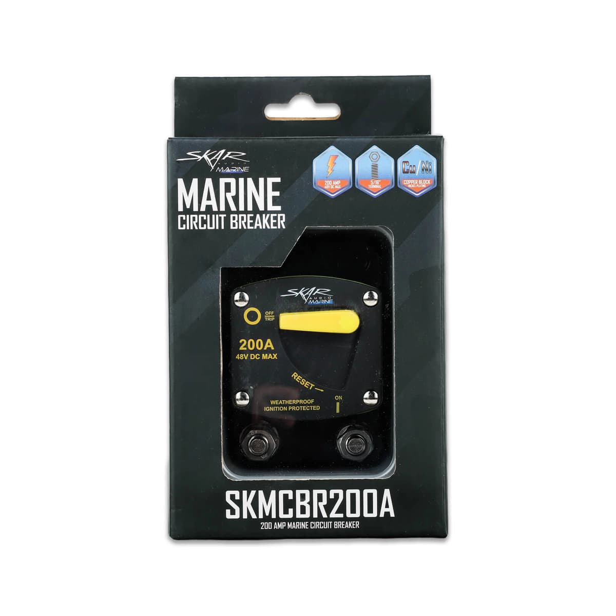 SKMCBR200A | 200 Amp Marine Grade Circuit Breaker - Image 5