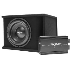 Single 12" 1,200 Watt SDR Series Complete Subwoofer Package with Vented Enclosure and Amplifier
