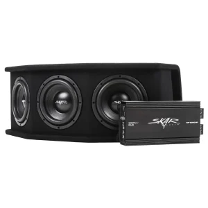 Triple 8" 2,100 Watt SDR Series Complete Subwoofer Package with Vented Enclosure and Amplifier