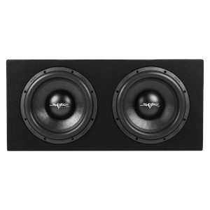SVR-2X12D4 | Dual 12" 3,200 Watt SVR Series Loaded Vented Subwoofer Enclosure