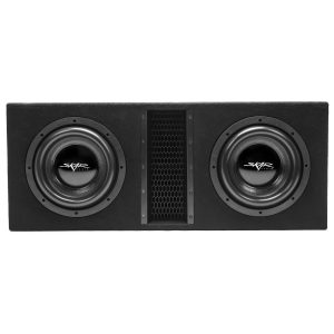EVL-2X10D4 | Dual 10" 4,000 Watt EVL Series Loaded Vented Subwoofer Enclosure