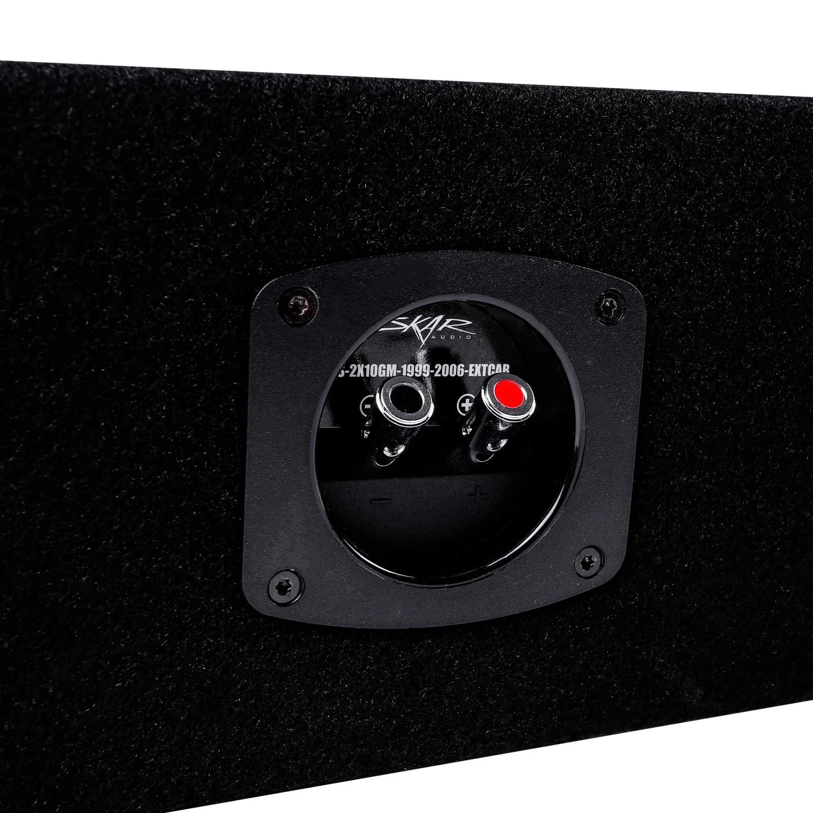 Dual 10" 1,600W Max Power Loaded Subwoofer Enclosure Compatible with 1999-2006 Chevrolet Silverado/GMC Sierra Extended Cab Trucks - Image 4