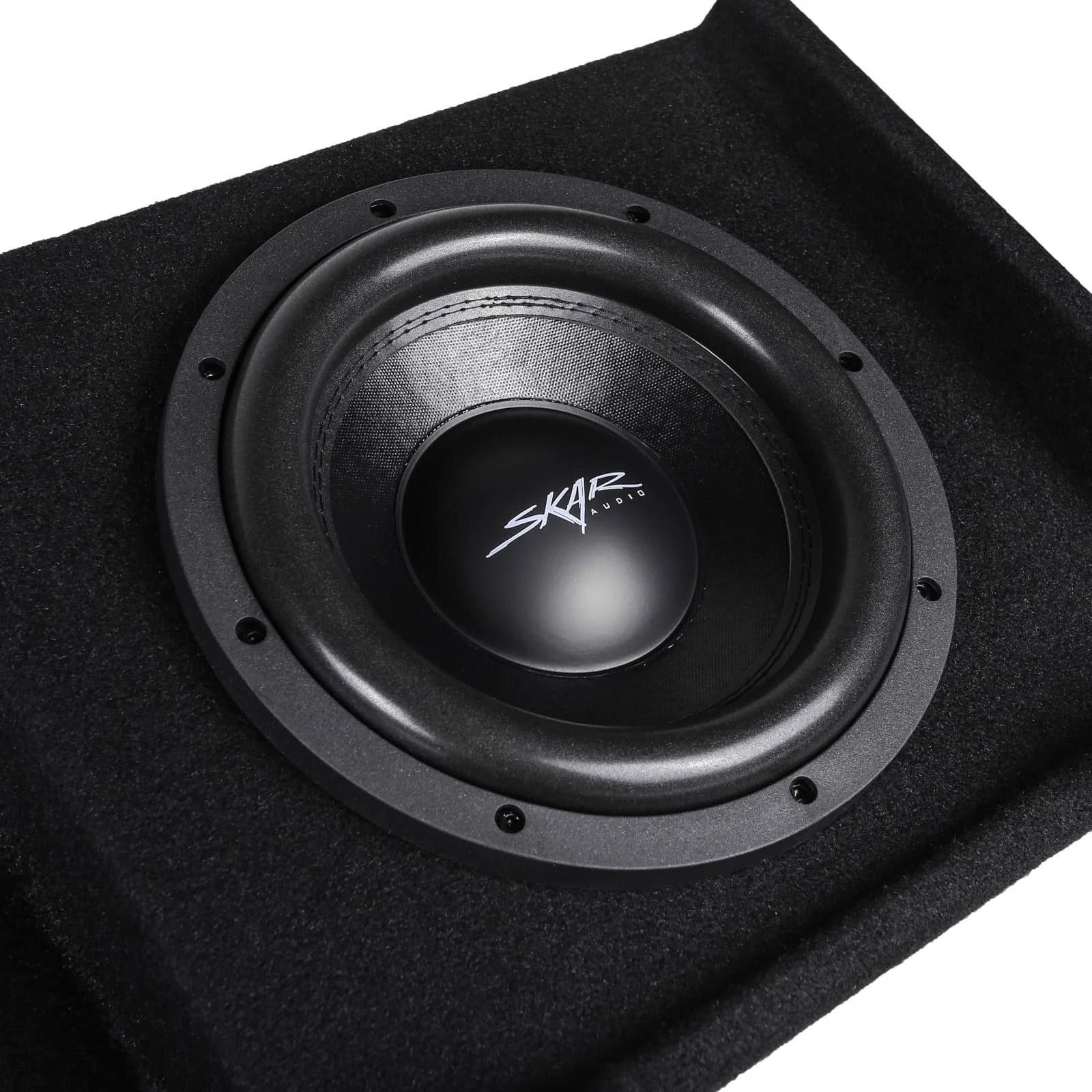 Dual 10" 1,600W Max Power Loaded Subwoofer Enclosure Compatible with 1999-2006 Chevrolet Silverado/GMC Sierra Extended Cab Trucks - Image 5