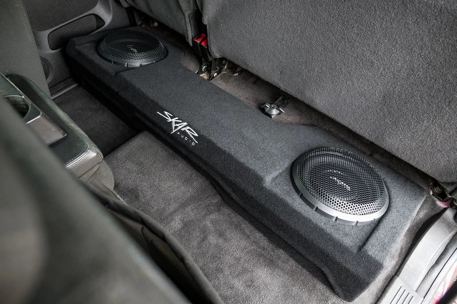 Dual 10" 2,000W Max Power Loaded Subwoofer Enclosure Compatible with 2007-2013 Chevy Silverado & GMC Sierra Extended Cab Trucks - Image 9