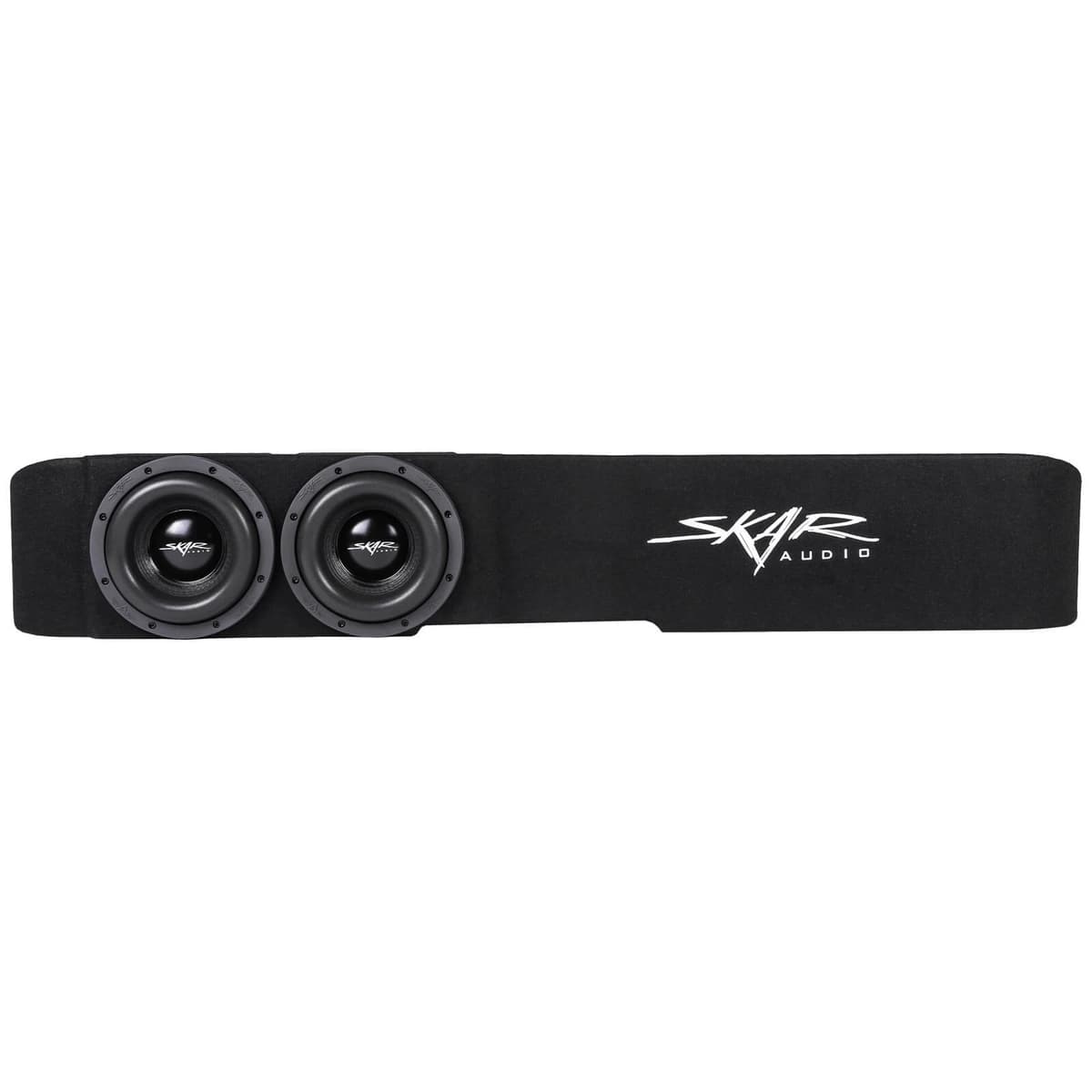 Dual 8" 2,400W Max Power Loaded Subwoofer Enclosure Compatible with 2014-2018 Chevrolet Silverado/GMC Sierra Crew Cab Trucks