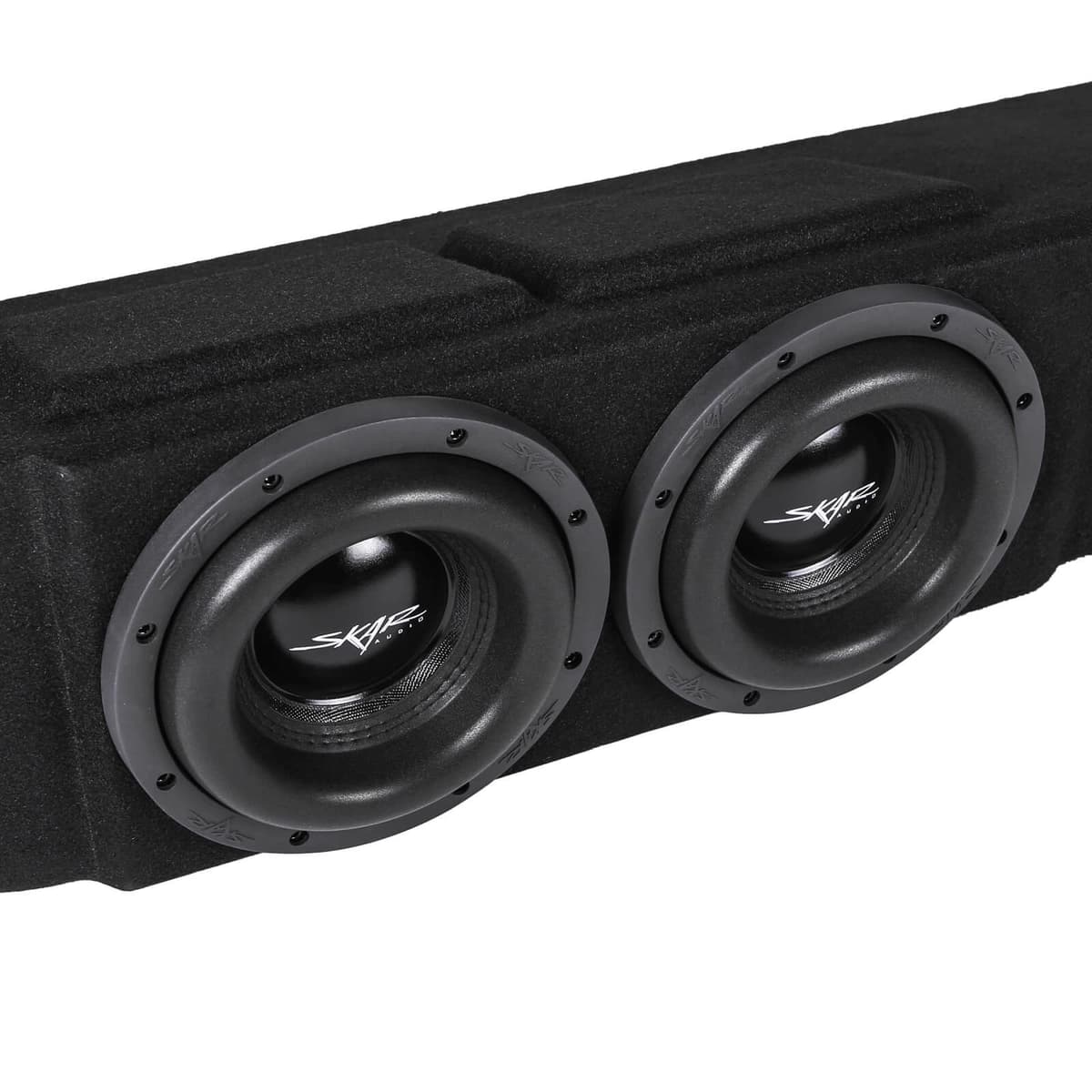 Dual 8" 2,400W Max Power Loaded Subwoofer Enclosure Compatible with 2014-2018 Chevrolet Silverado/GMC Sierra Crew Cab Trucks - Image 7