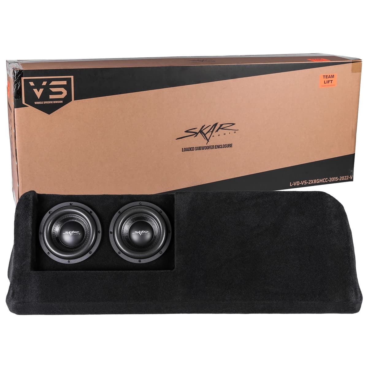 Dual 8" 1,200W Max Power Loaded Ported Subwoofer Enclosure Compatible with 2015-2026 Chevy Colorado/GMC Canyon Crew Cab Trucks - Image 7