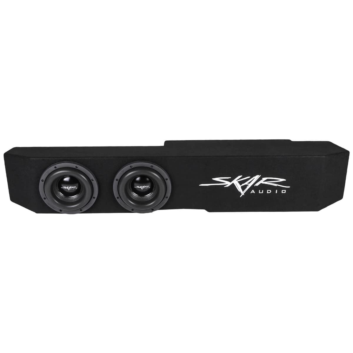 Dual 8" 2,400W Max Power Loaded Subwoofer Enclosure Compatible with 2019-2025 Chevrolet Silverado/GMC Sierra Double Cab Trucks - Image 2