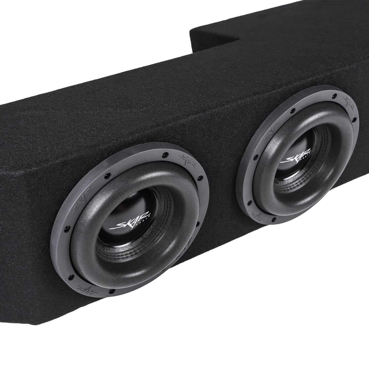 Dual 8" 2,400W Max Power Loaded Subwoofer Enclosure Compatible with 2019-2025 Chevrolet Silverado/GMC Sierra Double Cab Trucks - Image 6