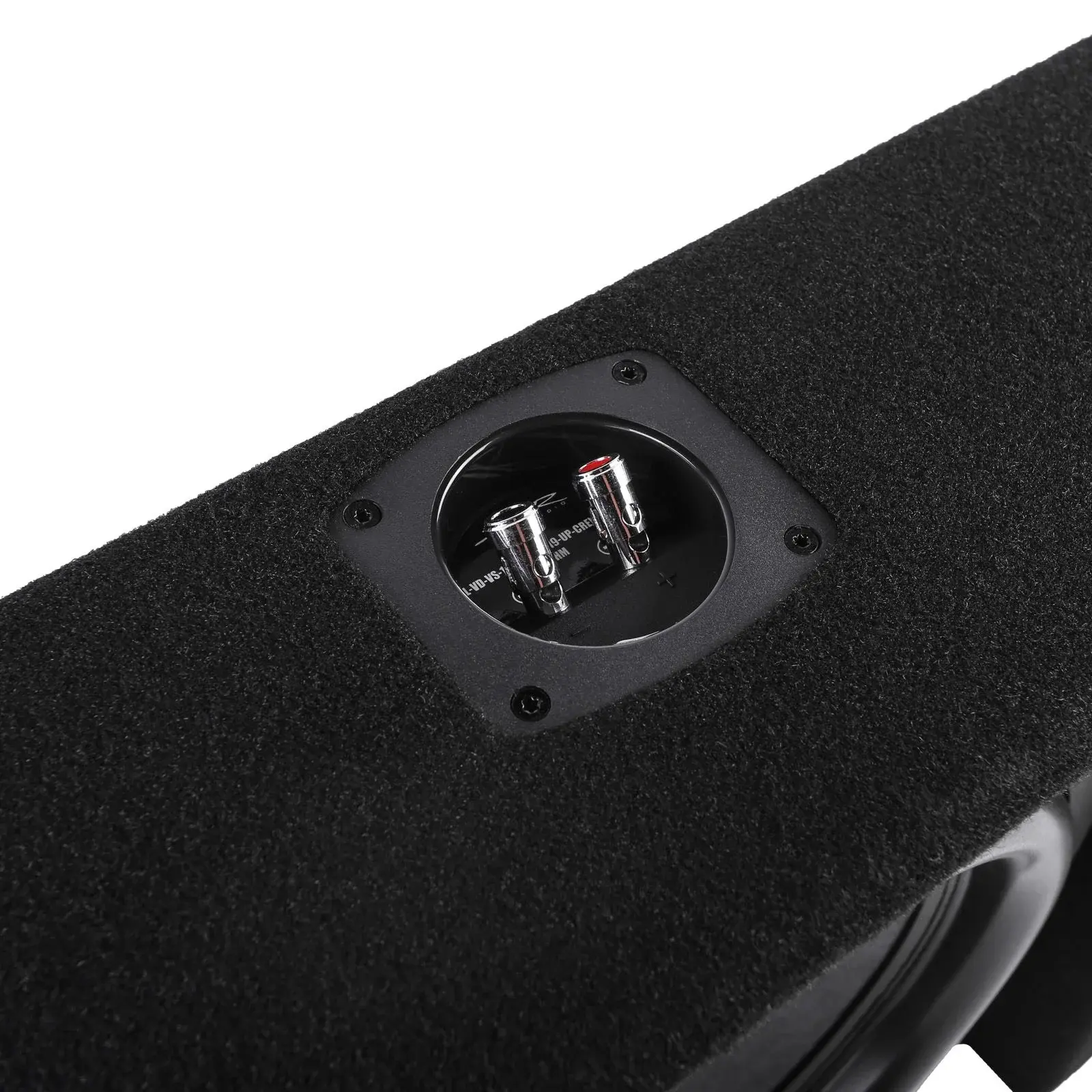Single 12" 800W Max Power Loaded Ported Subwoofer Enclosure Compatible with 2019-2025 Chevy Silverado & GMC Sierra Crew Cab Trucks - Image 4