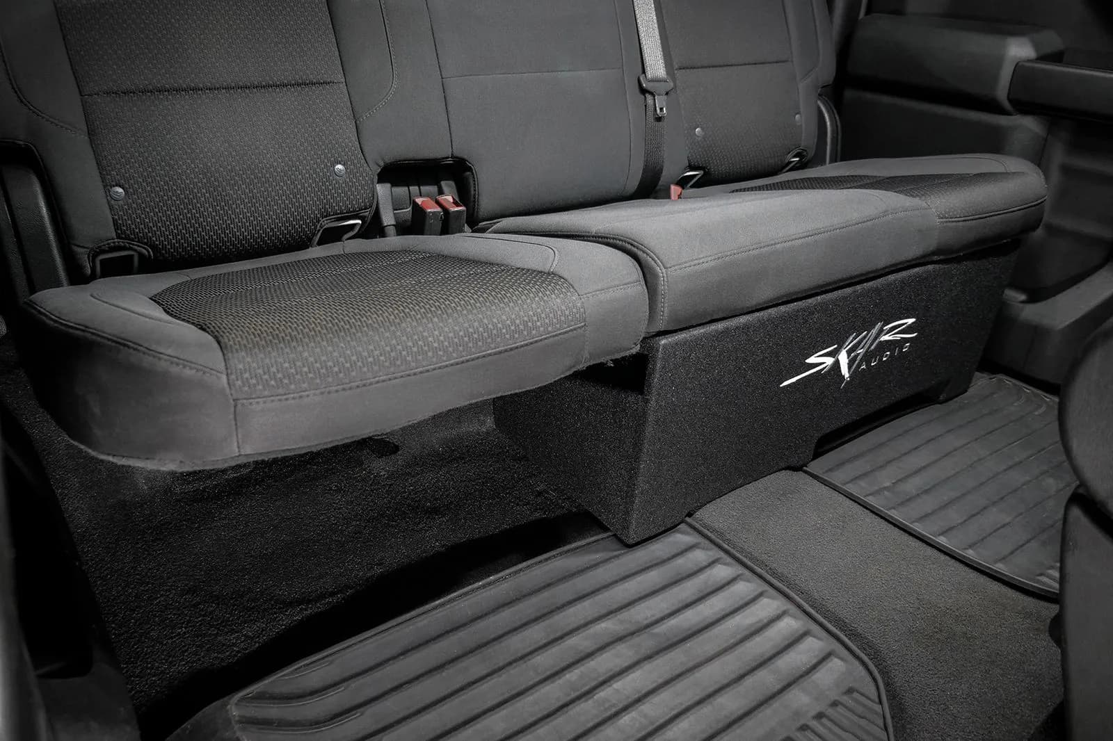 Single 12" 800W Max Power Loaded Ported Subwoofer Enclosure Compatible with 2019-2025 Chevy Silverado & GMC Sierra Crew Cab Trucks - Image 9