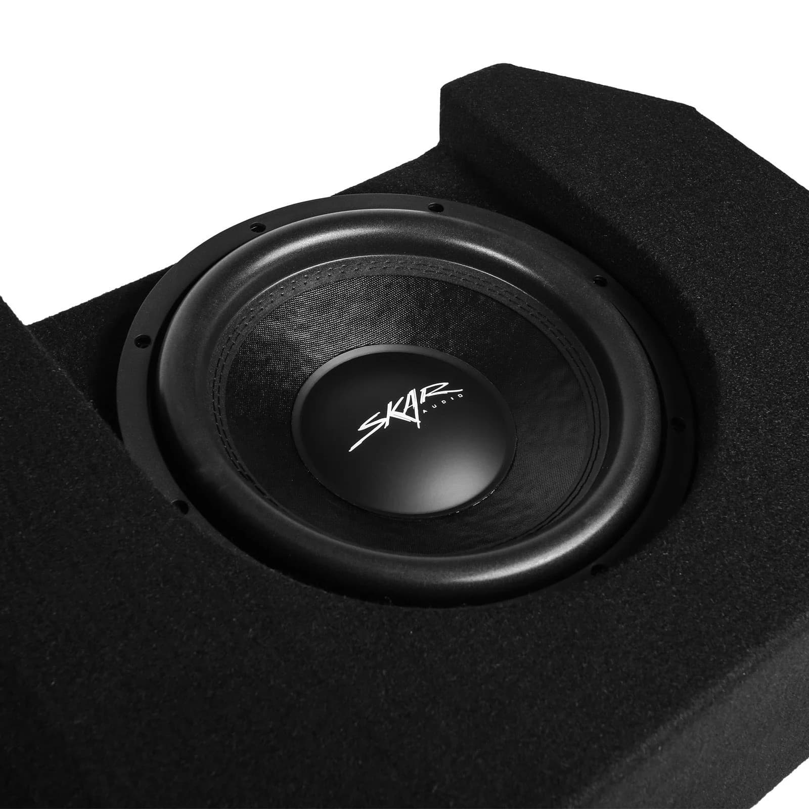 Dual 12" 1,600W Max Power Loaded Subwoofer Enclosure Compatible with 2019-2025 Chevrolet Silverado/GMC Sierra Crew Cab Trucks - Image 4