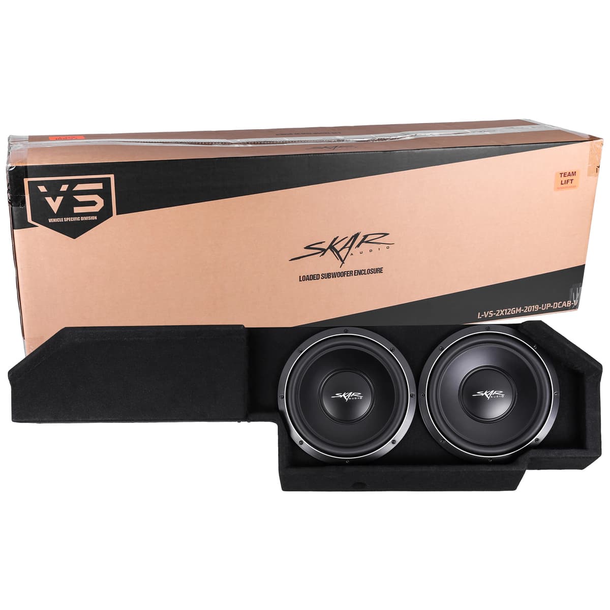 Dual 12" 2,000W Max Power Loaded Ported Subwoofer Enclosure Compatible with 2019-2025 Chevrolet Silverado/GMC Sierra Double Cab Trucks - Image 7