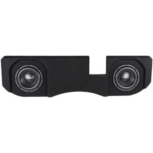 Dual 10" 2,400W Max Power Loaded Subwoofer Enclosure Compatible with 2002-2018 Dodge Ram Crew & Quad Cab Trucks