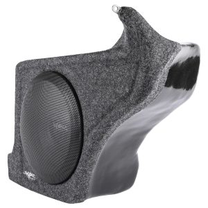 Single 12" 800W Max Power Loaded Subwoofer Enclosure Compatible with 2009-2023 Dodge Challenger Vehicles