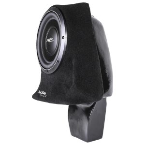 Single 10" 1,000W Max Power Loaded Subwoofer Enclosure Compatible with 2011-2025 Dodge Durango Vehicles