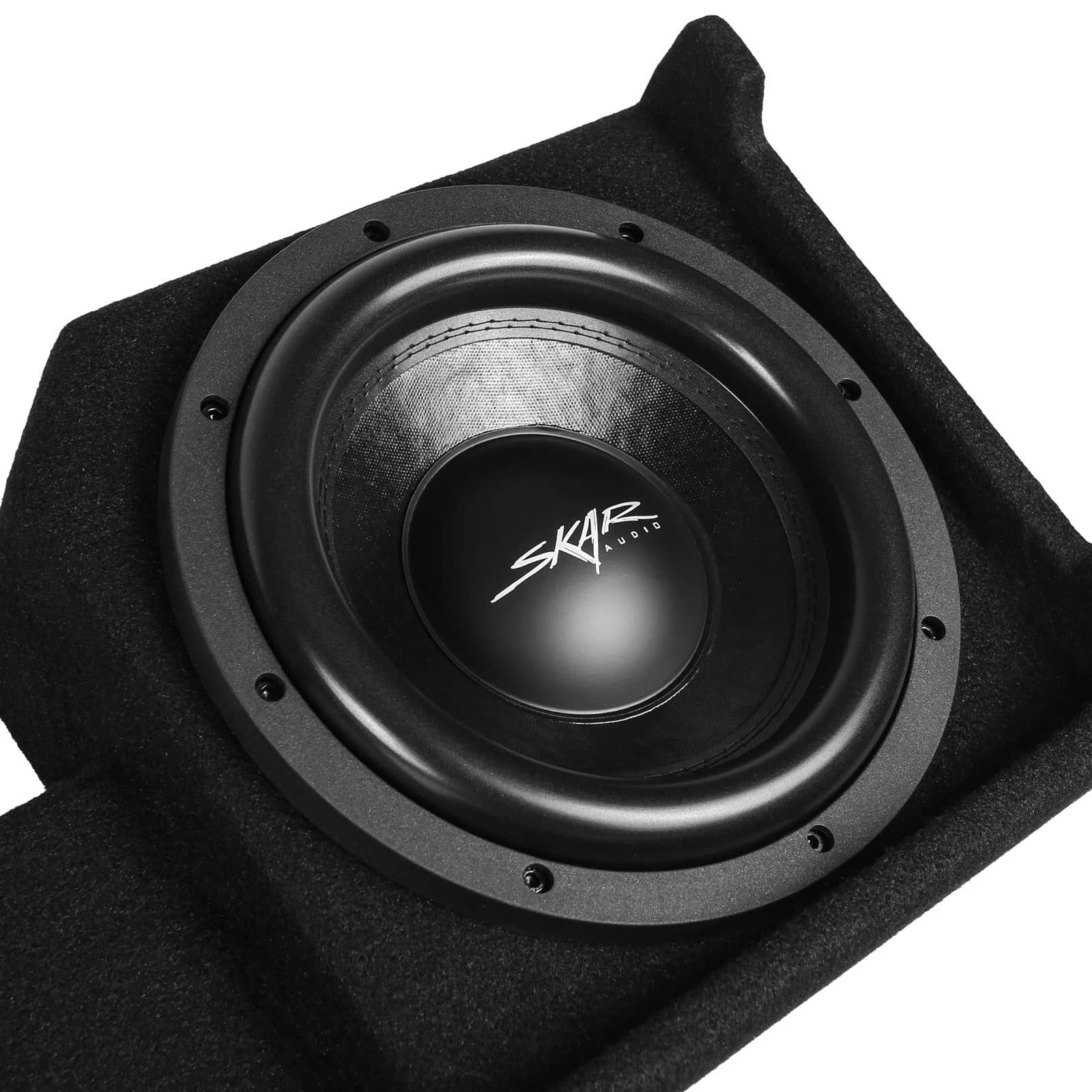 Dual 10" 1,600W Max Power Loaded Subwoofer Enclosure Compatible with 2004-2008 Ford F-150 Super Cab Trucks - Image 5