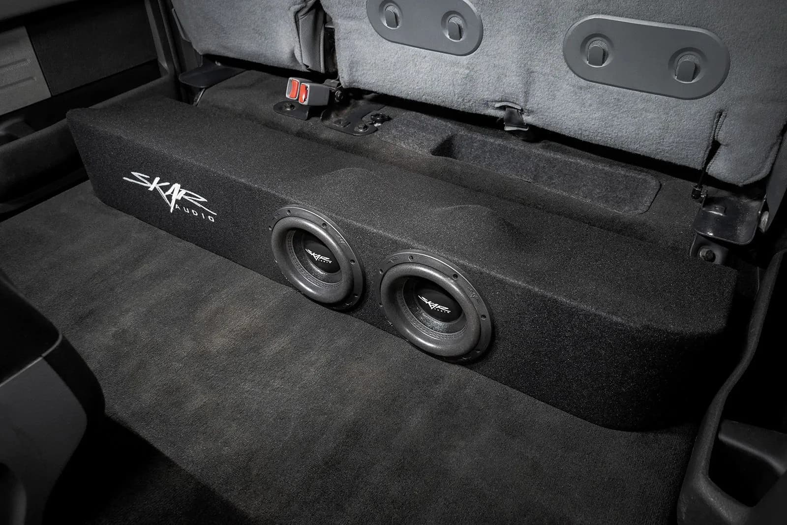 Dual 8" 1,200W Max Power Loaded Ported Subwoofer Enclosure Compatible with 2009-2014 Ford F-150 Super Crew Cab Trucks - Image 11