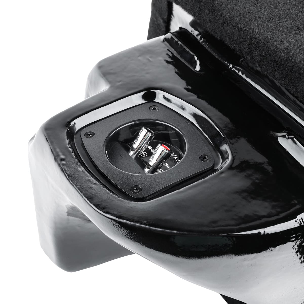 Single 10" 1000W Max Power Loaded Subwoofer Enclosure Compatible with 2011-2019 Ford Explorer Vehicles - Image 6