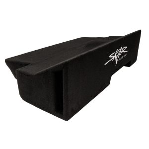 Single 8" Loaded Vented Subwoofer Enclosure Compatible with 2015-2026 Ford F-150 Super Cab Trucks