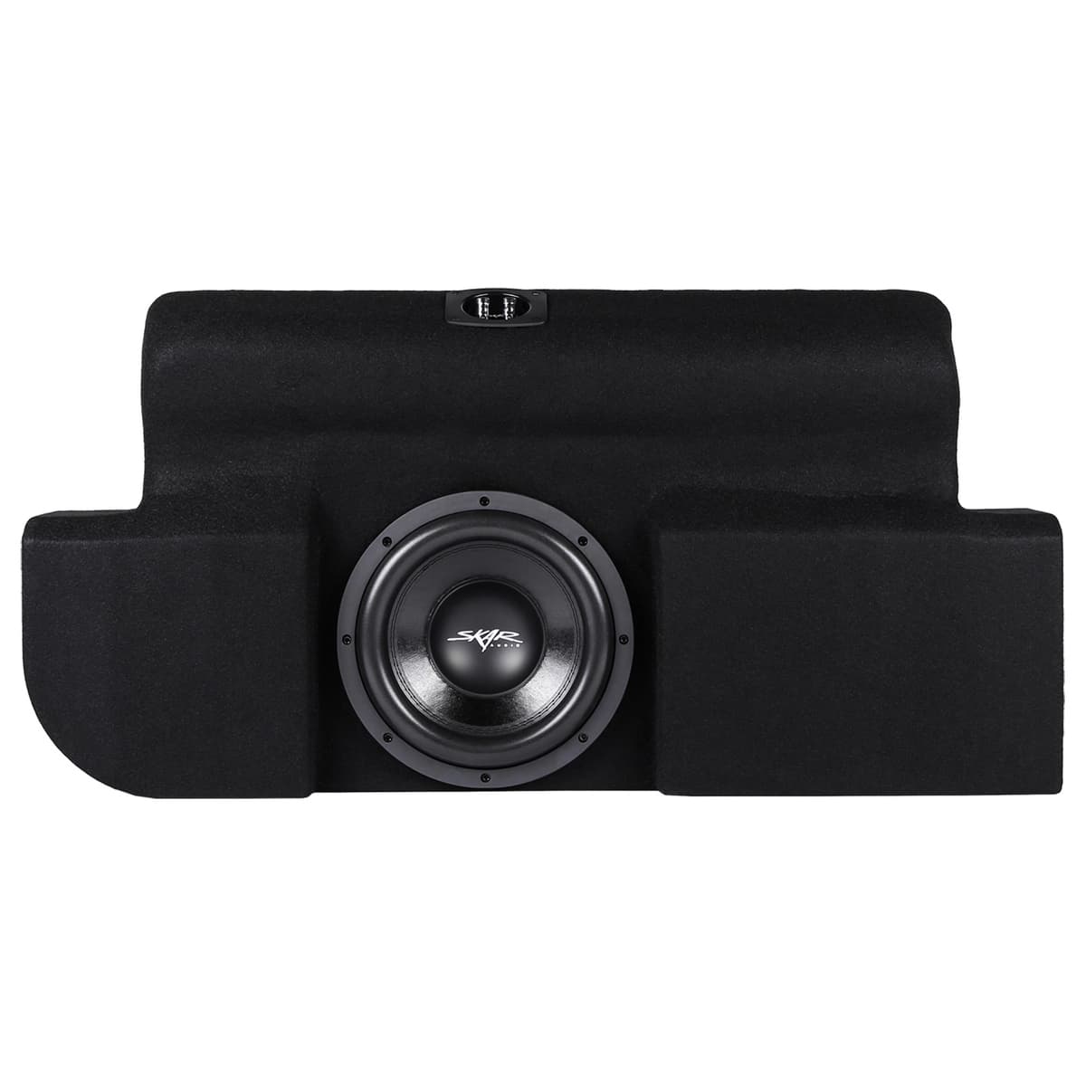 Single 10" 800W Max Power Loaded Subwoofer Enclosure Compatible with 2015-2026 Ford F-150 Super Cab Trucks
