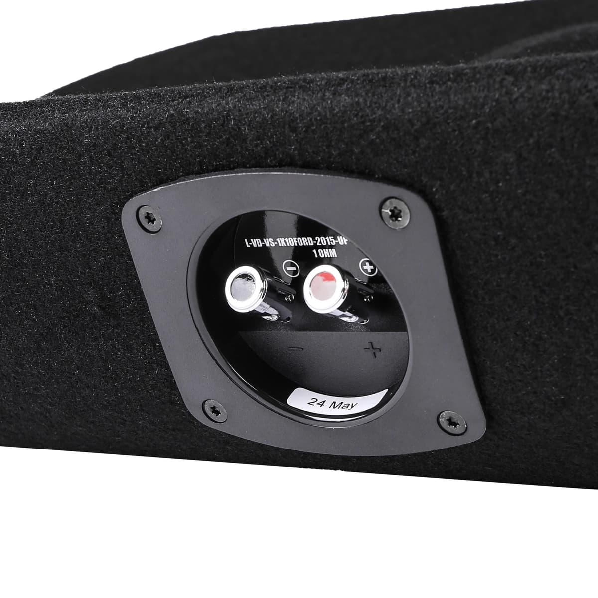 Single 10" 800W Max Power Loaded Subwoofer Enclosure Compatible with 2015-2026 Ford F-150 Super Cab Trucks - Image 5