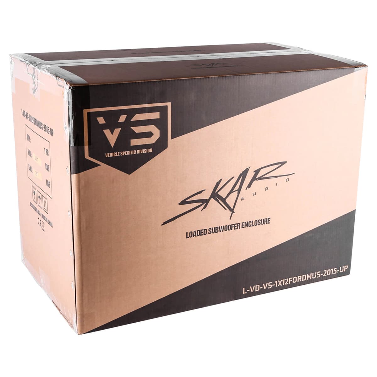 Single 12" 800W Max Power Loaded Subwoofer Enclosure Compatible with 2015-2025 Ford Mustang Hardtop Vehicles - Image 7