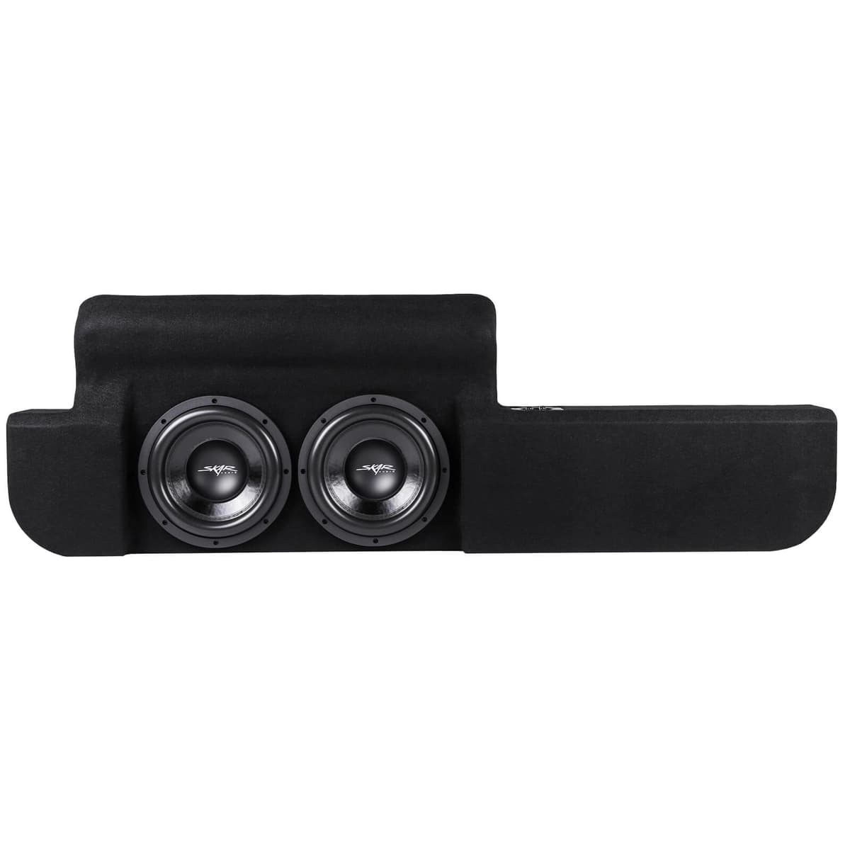 Dual 10" 1,600W Max Power Loaded Subwoofer Enclosure Compatible with 2015-2026 Ford F-150 Super Cab Trucks