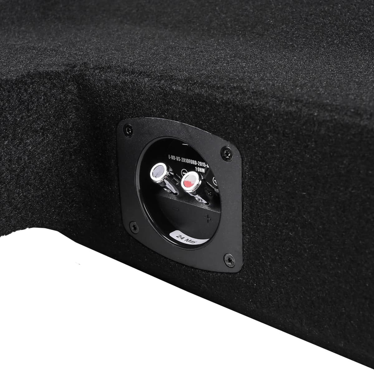 Dual 10" 1,600W Max Power Loaded Subwoofer Enclosure Compatible with 2015-2026 Ford F-150 Super Cab Trucks - Image 5