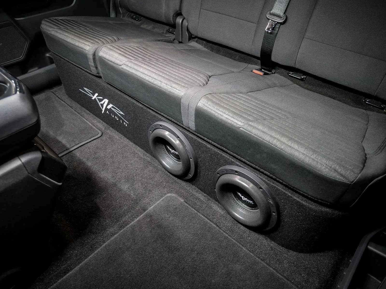 Dual 8" 2,400W Max Power Loaded Subwoofer Enclosure Compatible with 2015-2026 Ford F-150 Super Crew Cab Trucks - Image 10