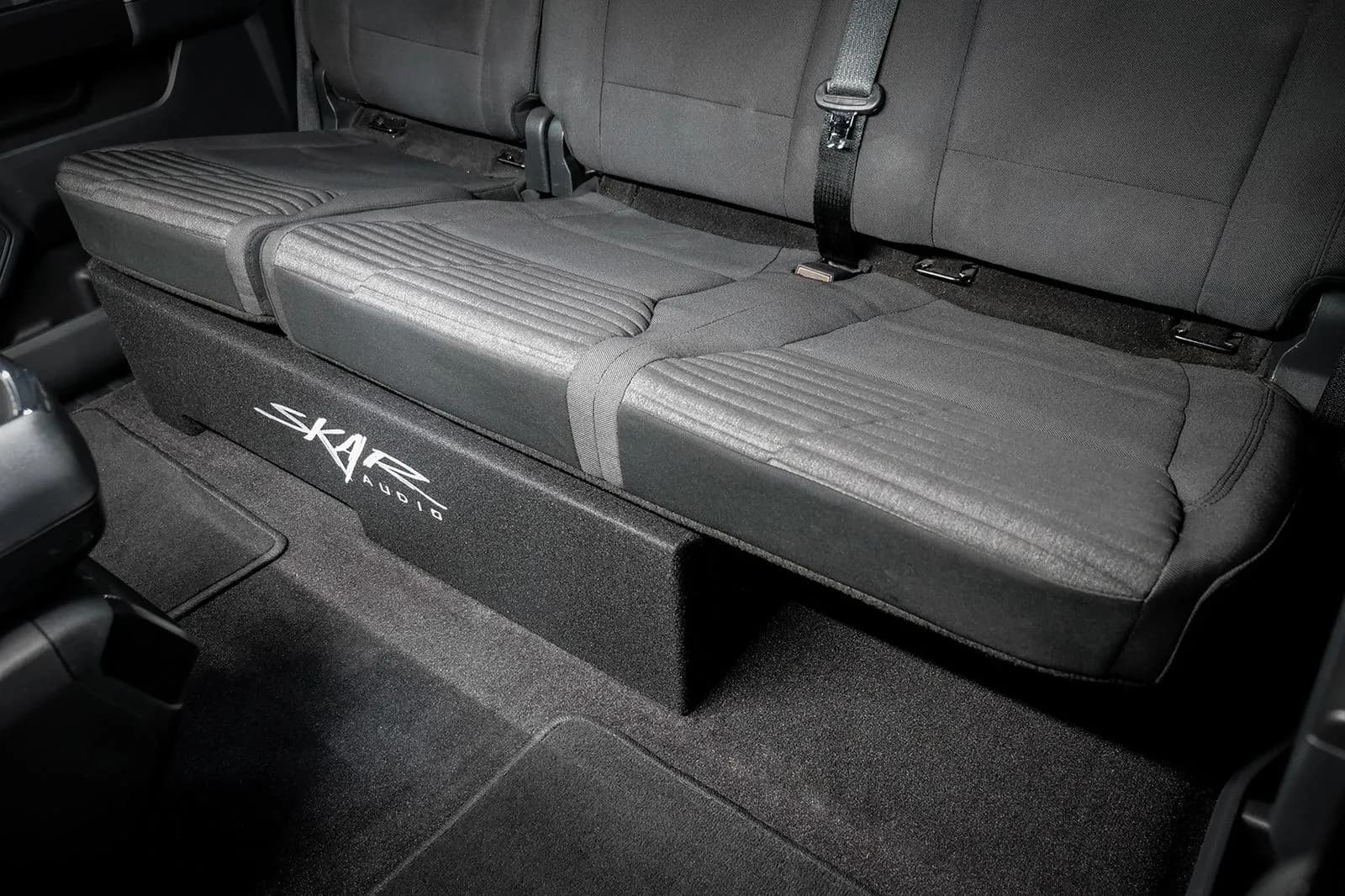 Single 12" 800W Max Power Loaded Subwoofer Enclosure Compatible with 2015-2026 Ford F-150 Super Crew Cab Trucks - Image 8