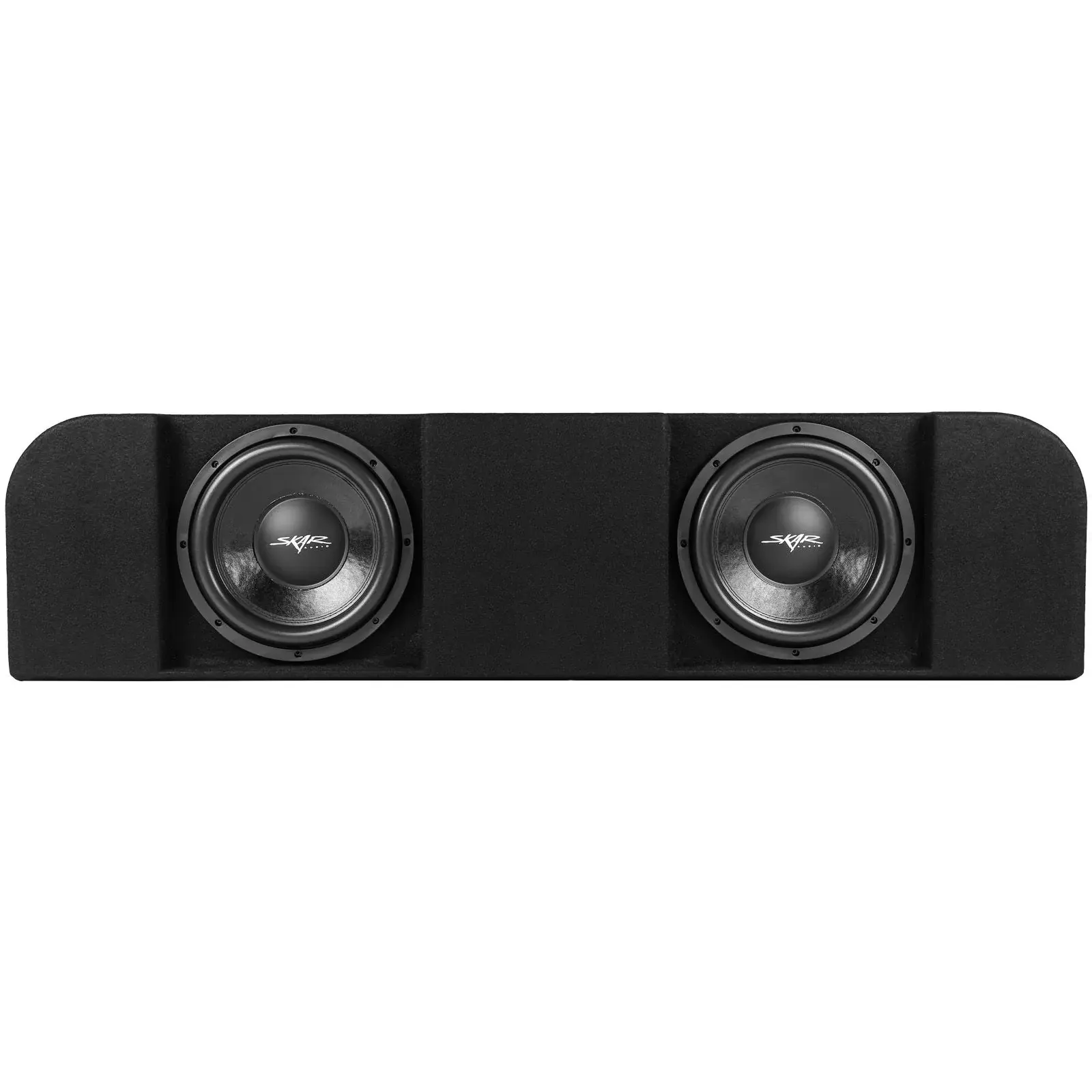 Dual 12" 1,600W Max Power Loaded Subwoofer Enclosure Compatible with 2015-2026 Ford F-150 Super Crew Cab Trucks