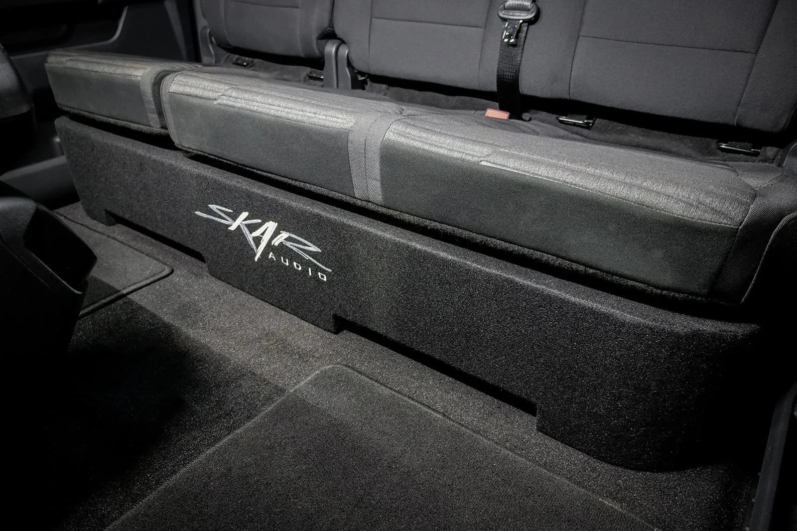 Dual 12" 1,600W Max Power Loaded Subwoofer Enclosure Compatible with 2015-2026 Ford F-150 Super Crew Cab Trucks - Image 7