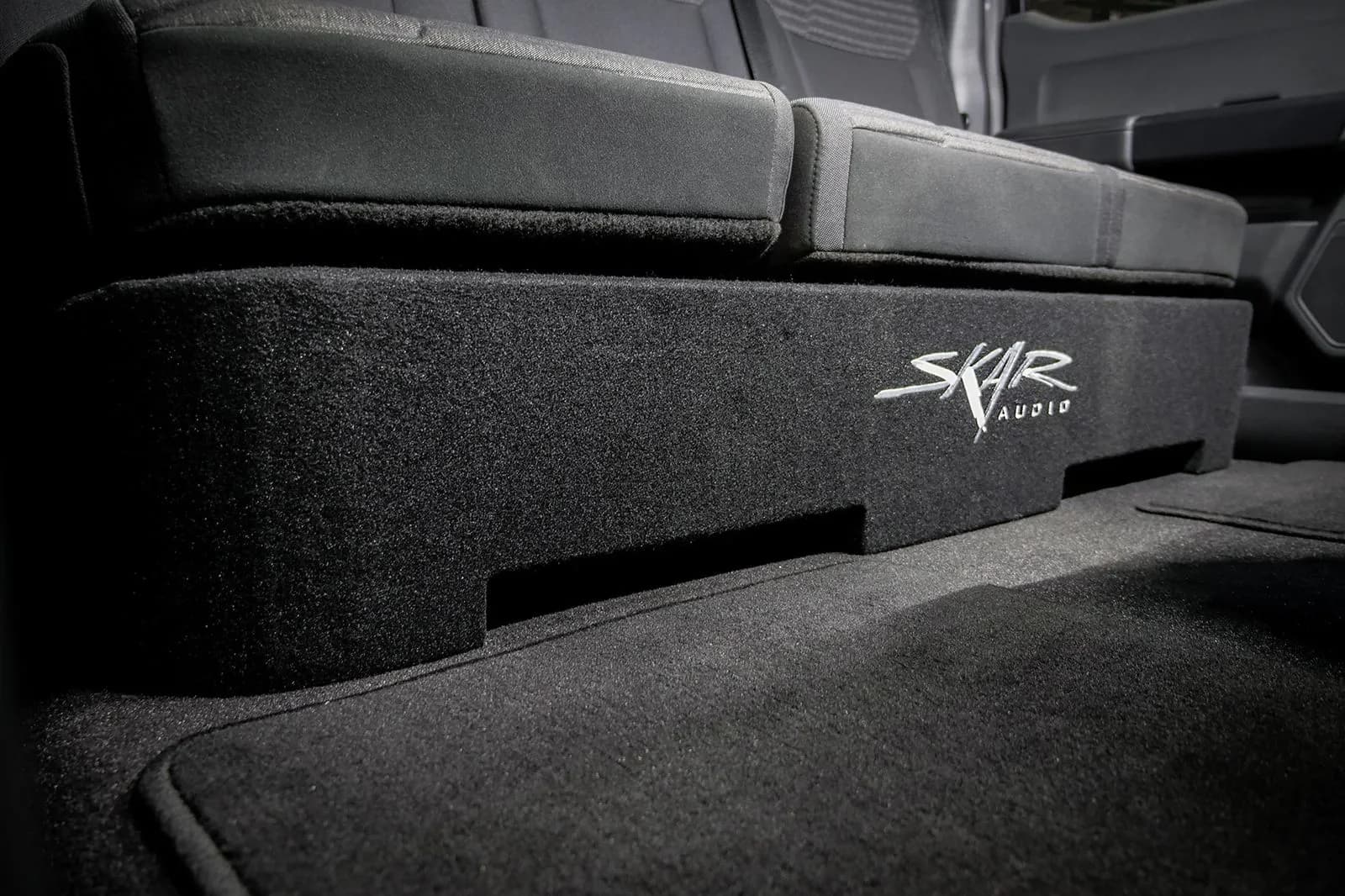 Dual 12" 1,600W Max Power Loaded Subwoofer Enclosure Compatible with 2015-2026 Ford F-150 Super Crew Cab Trucks - Image 8