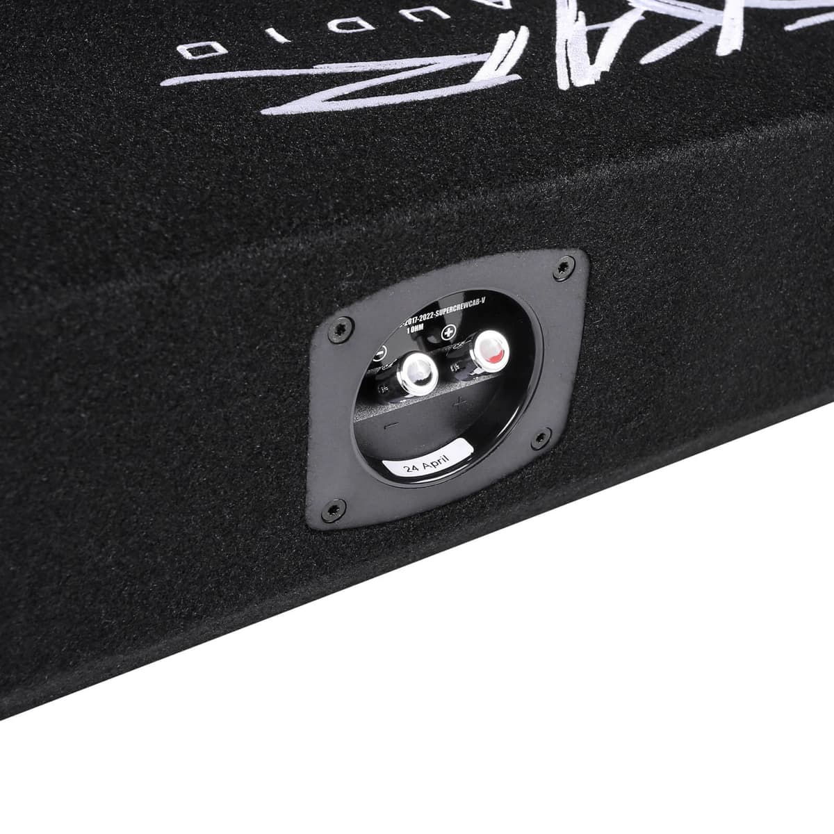 Dual 8" 2,400W Max Power Loaded Subwoofer Enclosure Compatible with 2017-2026 Ford Super Duty (F-250/350/450) SuperCrew Cab Trucks - Image 6