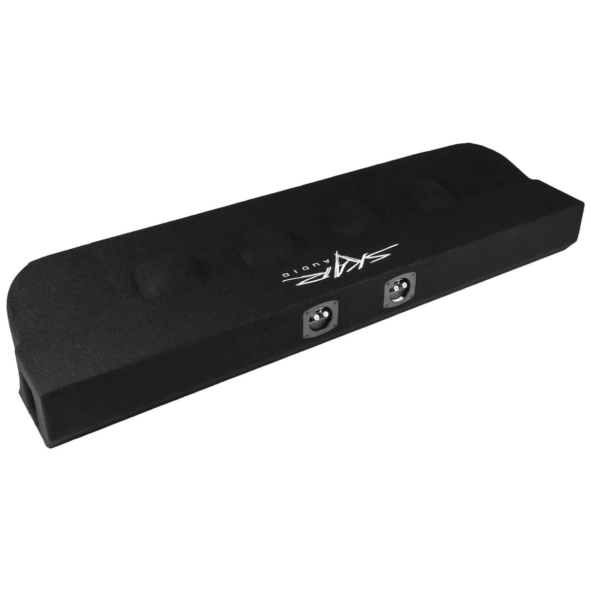 Quad 8" 3,200W Max Power Loaded Subwoofer Enclosure Compatible with 2017-2025 Ford Super Duty (F-250/350/450) SuperCrew Cab Trucks - Image 5