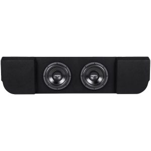 Dual 10" 1,600W Max Power Loaded Subwoofer Enclosure Compatible with 2017-2025 Ford Super Duty (F-250/350/450) SuperCrew Cab Trucks