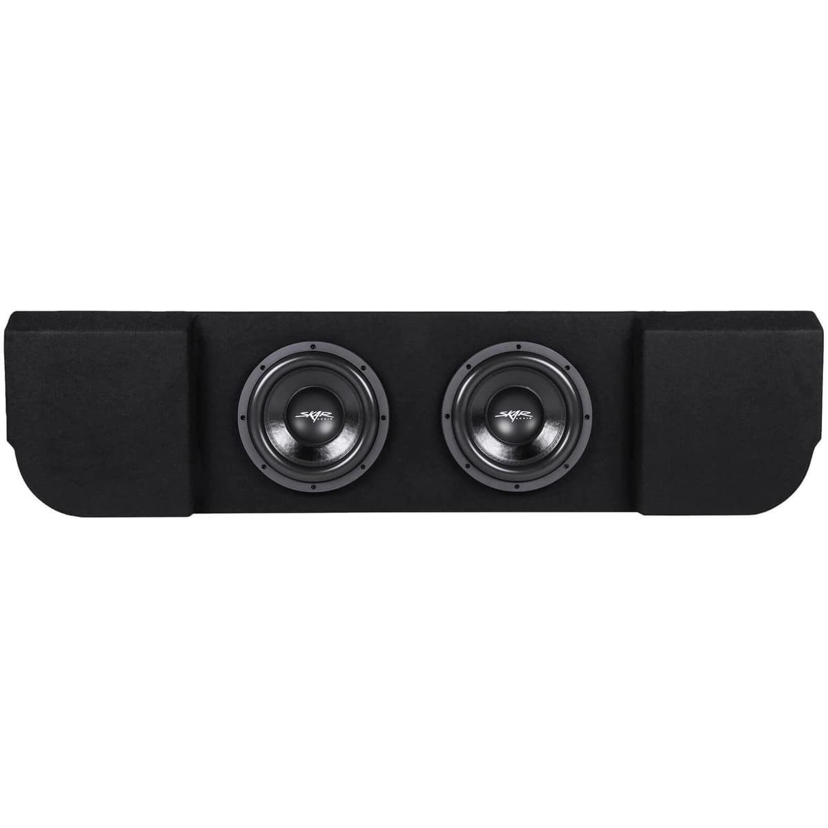 Dual 10" 1,600W Max Power Loaded Subwoofer Enclosure Compatible with 2017-2025 Ford Super Duty (F-250/350/450) SuperCrew Cab Trucks