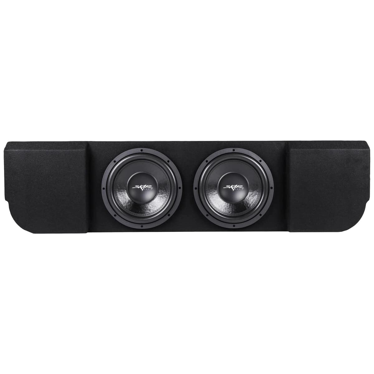 Dual 12" 1,600W Max Power Loaded Subwoofer Enclosure Compatible with 2017-2025 Ford Super Duty (F-250/350/450) SuperCrew Cab Trucks