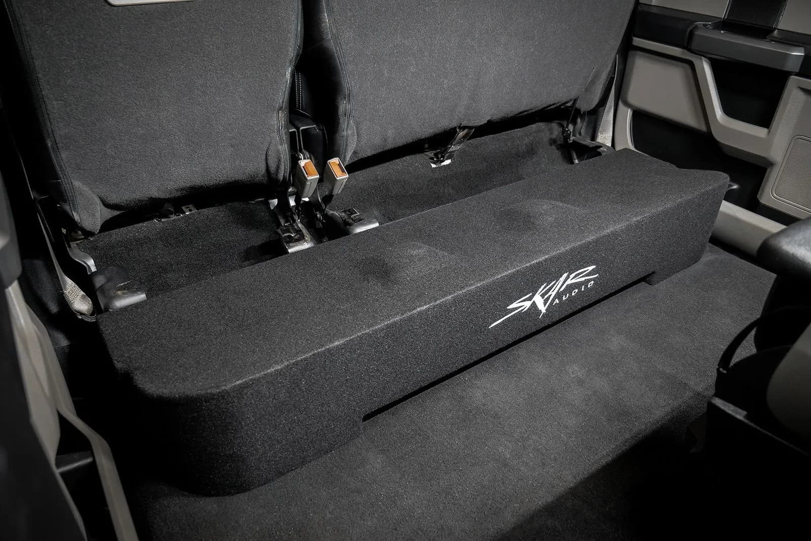 Dual 12" 1,600W Max Power Loaded Subwoofer Enclosure Compatible with 2017-2025 Ford Super Duty (F-250/350/450) SuperCrew Cab Trucks - Image 10