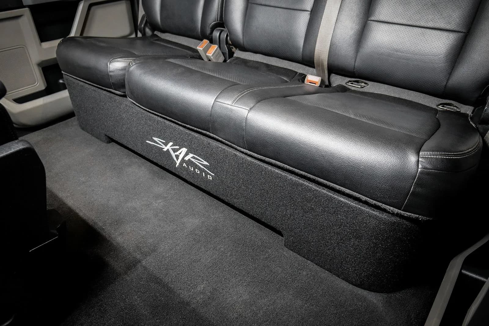 Dual 12" 1,600W Max Power Loaded Subwoofer Enclosure Compatible with 2017-2025 Ford Super Duty (F-250/350/450) SuperCrew Cab Trucks - Image 9