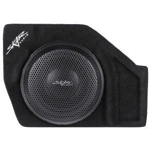 Single 10" 1,000W Max Power Loaded Subwoofer Enclosure Compatible with 2019-2025 Ford Ranger Super Crew Cab Trucks