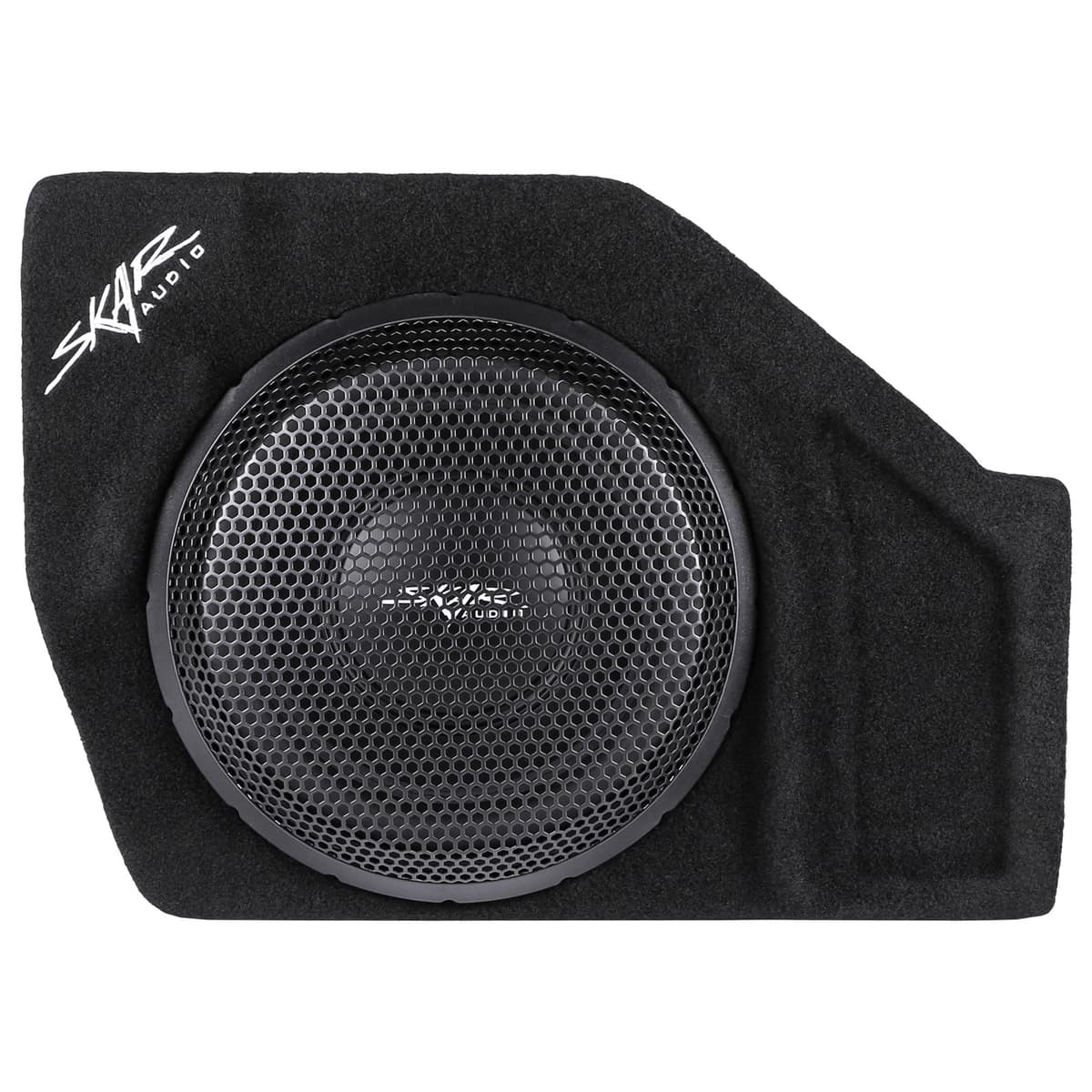 Single 10" 1,000W Max Power Loaded Subwoofer Enclosure Compatible with 2019-2025 Ford Ranger Super Crew Cab Trucks