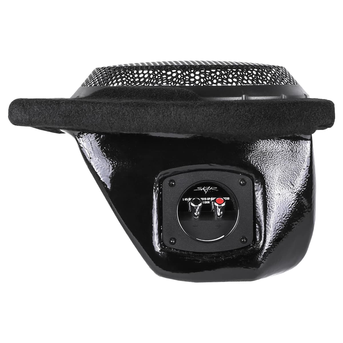 Single 10" 1,000W Max Power Loaded Subwoofer Enclosure Compatible with 2019-2025 Ford Ranger Super Crew Cab Trucks - Image 4