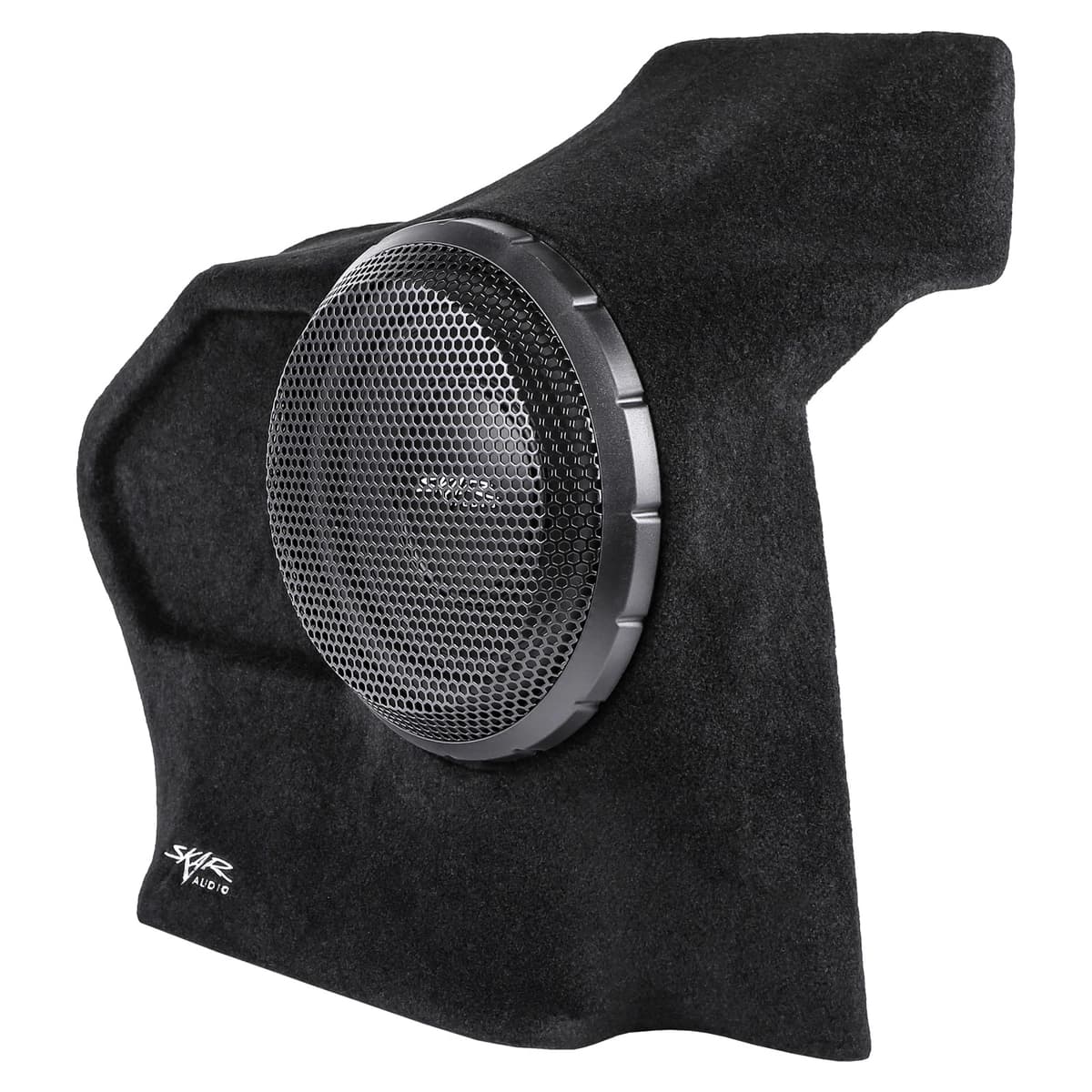 Single 10" 1,000W Max Power Loaded Subwoofer Enclosure Compatible with 2021-2025 Ford Bronco 4-Door Vehicles