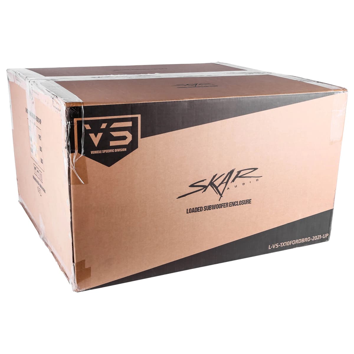 Single 10" 1,000W Max Power Loaded Subwoofer Enclosure Compatible with 2021-2025 Ford Bronco 4-Door Vehicles - Image 8
