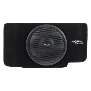 Single 10" 1,000W Max Power Loaded Subwoofer Enclosure Compatible with 2022-2025 Ford Maverick Trucks