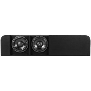 Dual 10" 1,600W Max Power Loaded Ported Subwoofer Enclosure Compatible with 2015-2026 Ford F-150 Super Crew Cab Trucks