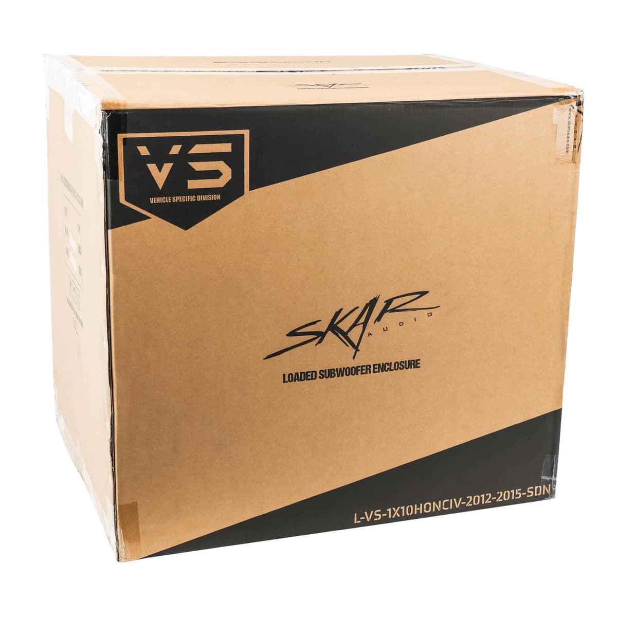 Single 10" 1,000W Max Power Loaded Subwoofer Enclosure Compatible with 2012-2015 Honda Civic Sedan Vehicles - Image 6